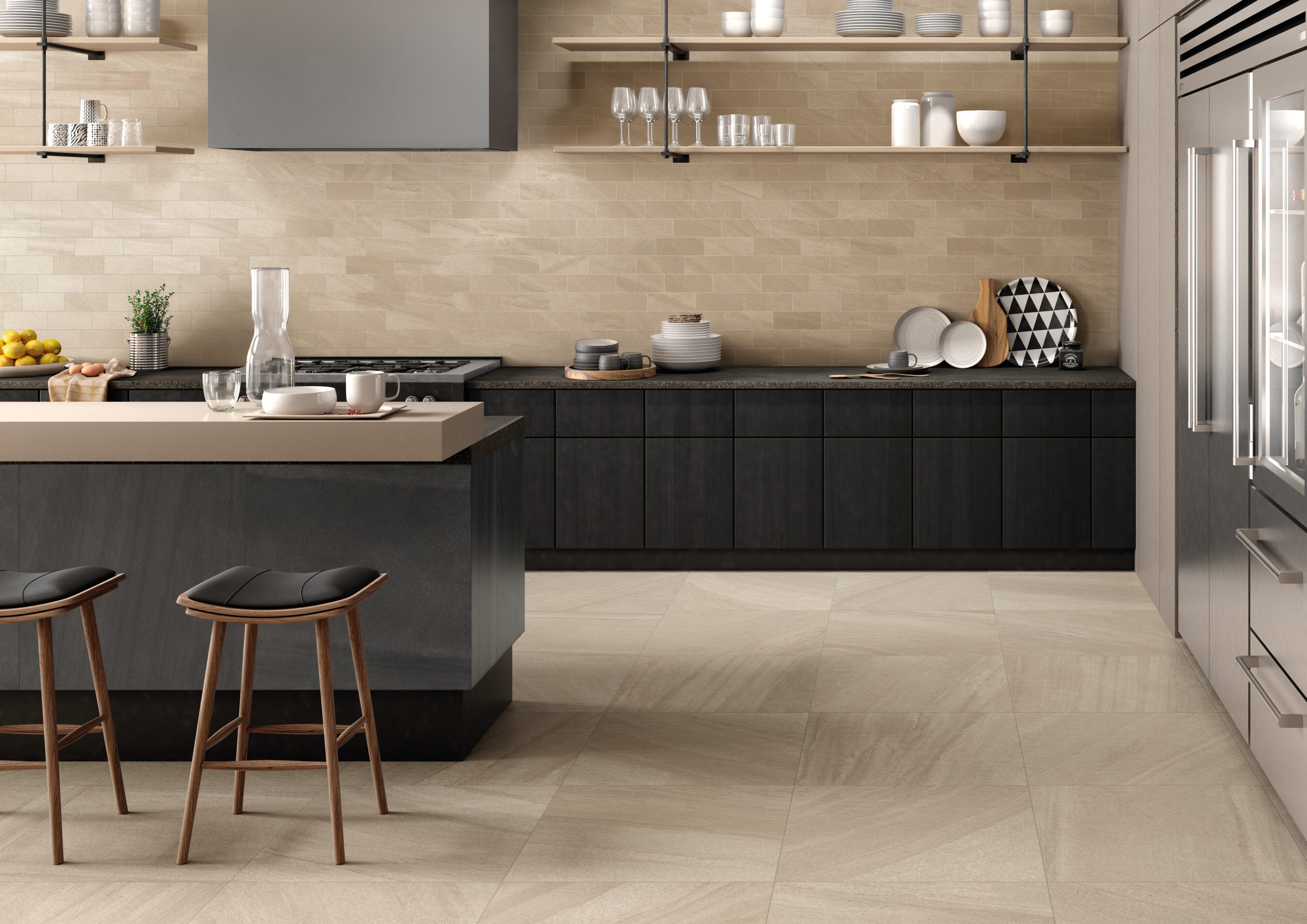 Origin Desert and Boulder in kitchen