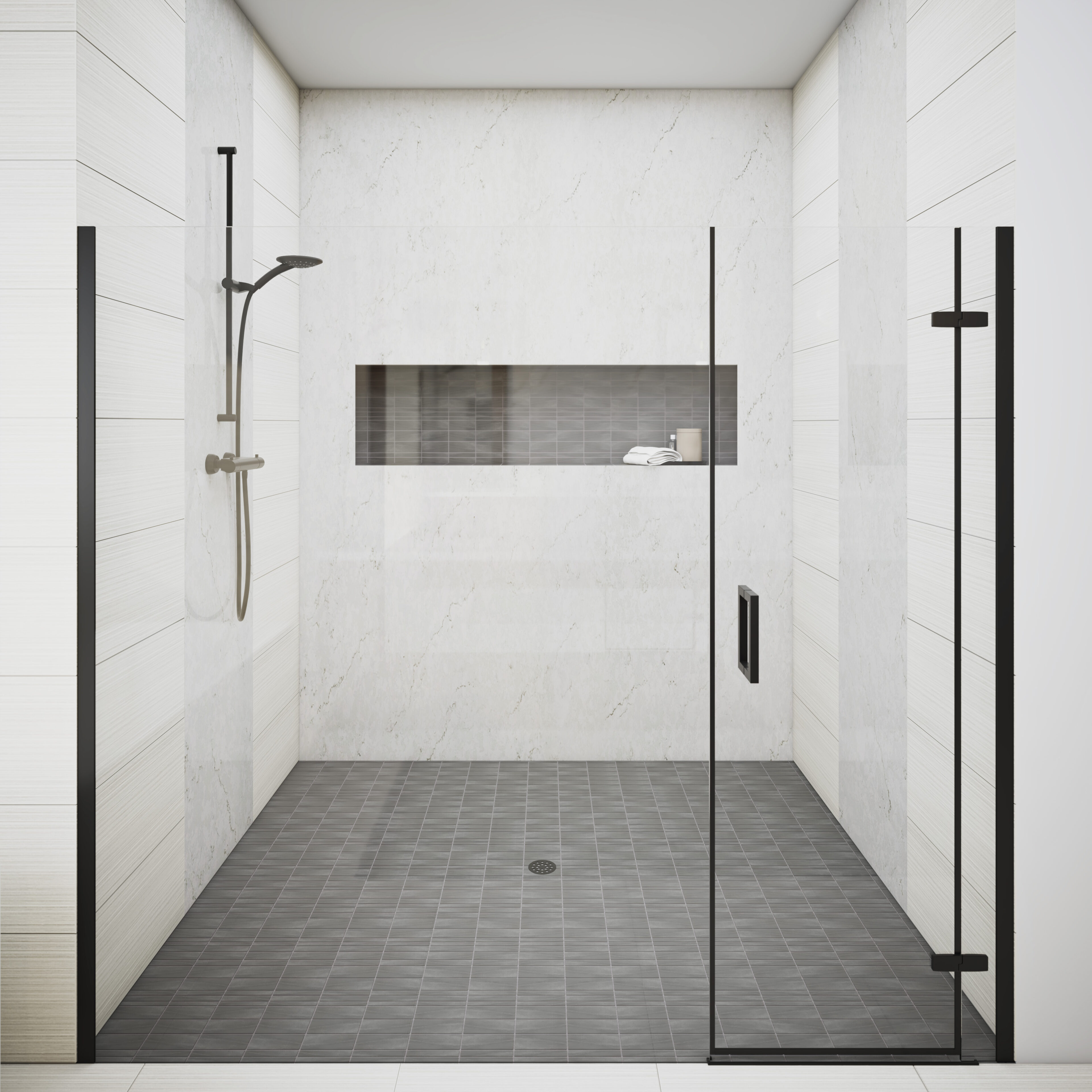 Mystique Shower Wall Install