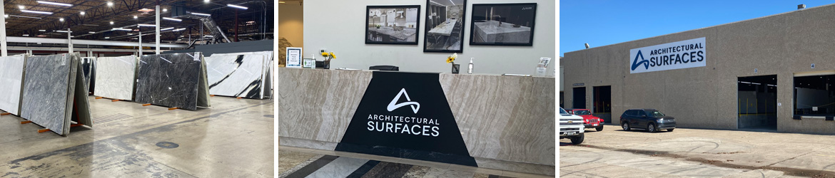 Countertop slabs in Dallas by Architectural Surfaces