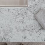 Modern Kitchen With Pentalquartz Surfaces In Soft White | Countertop Care & Maintenance