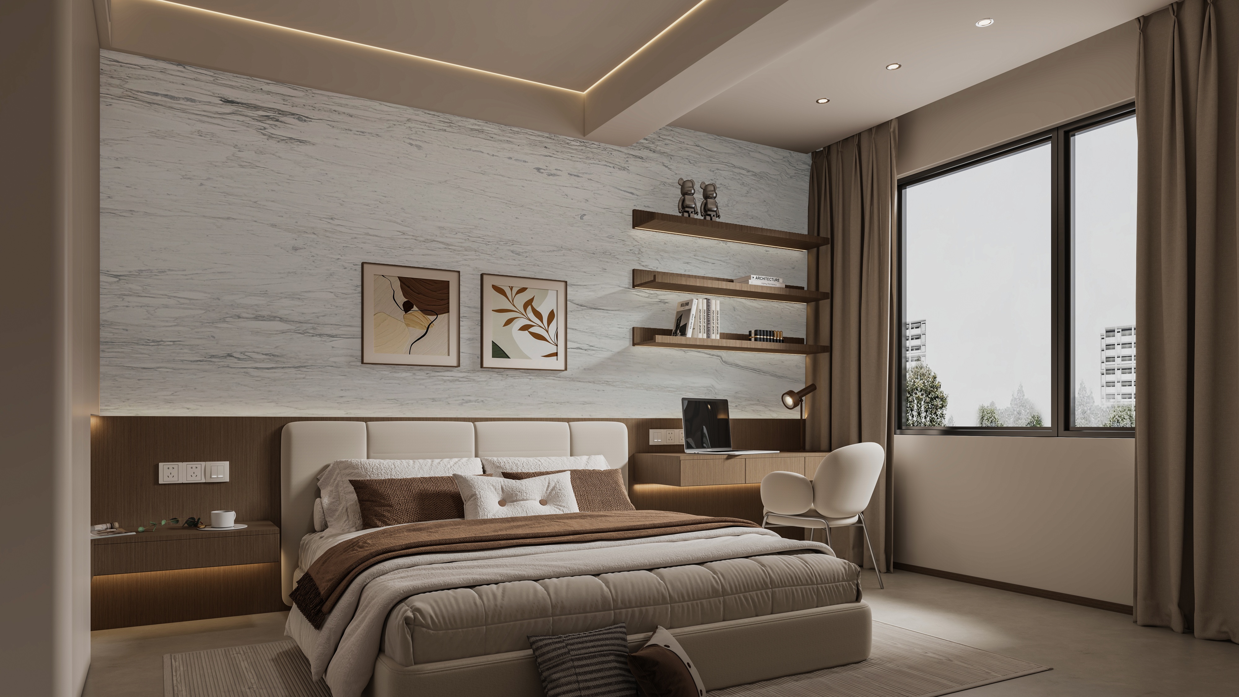 Calacatta Caldia slab