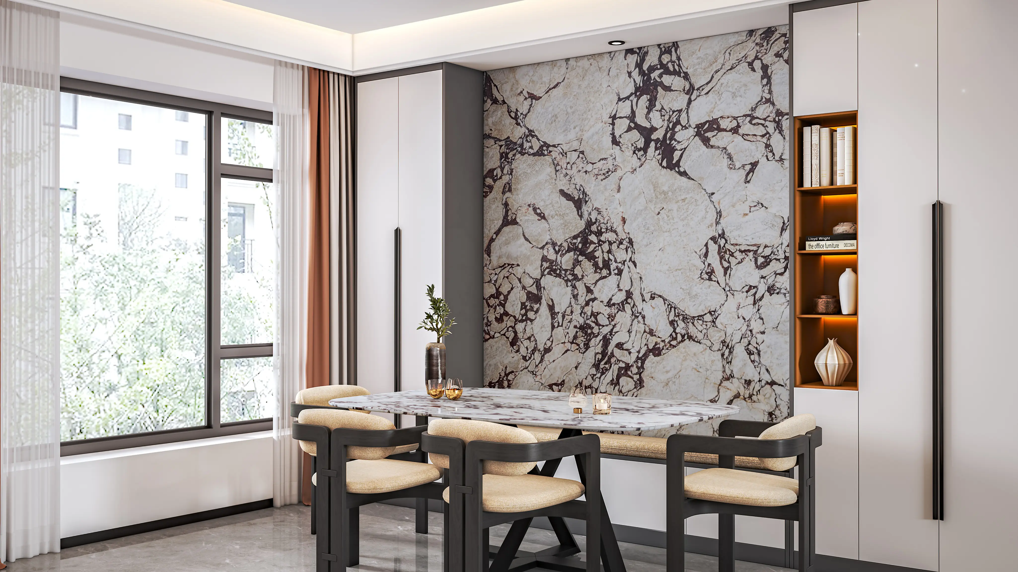 Calacatta Viola Marble Slabs Artistic Stone - Architectural Surfaces