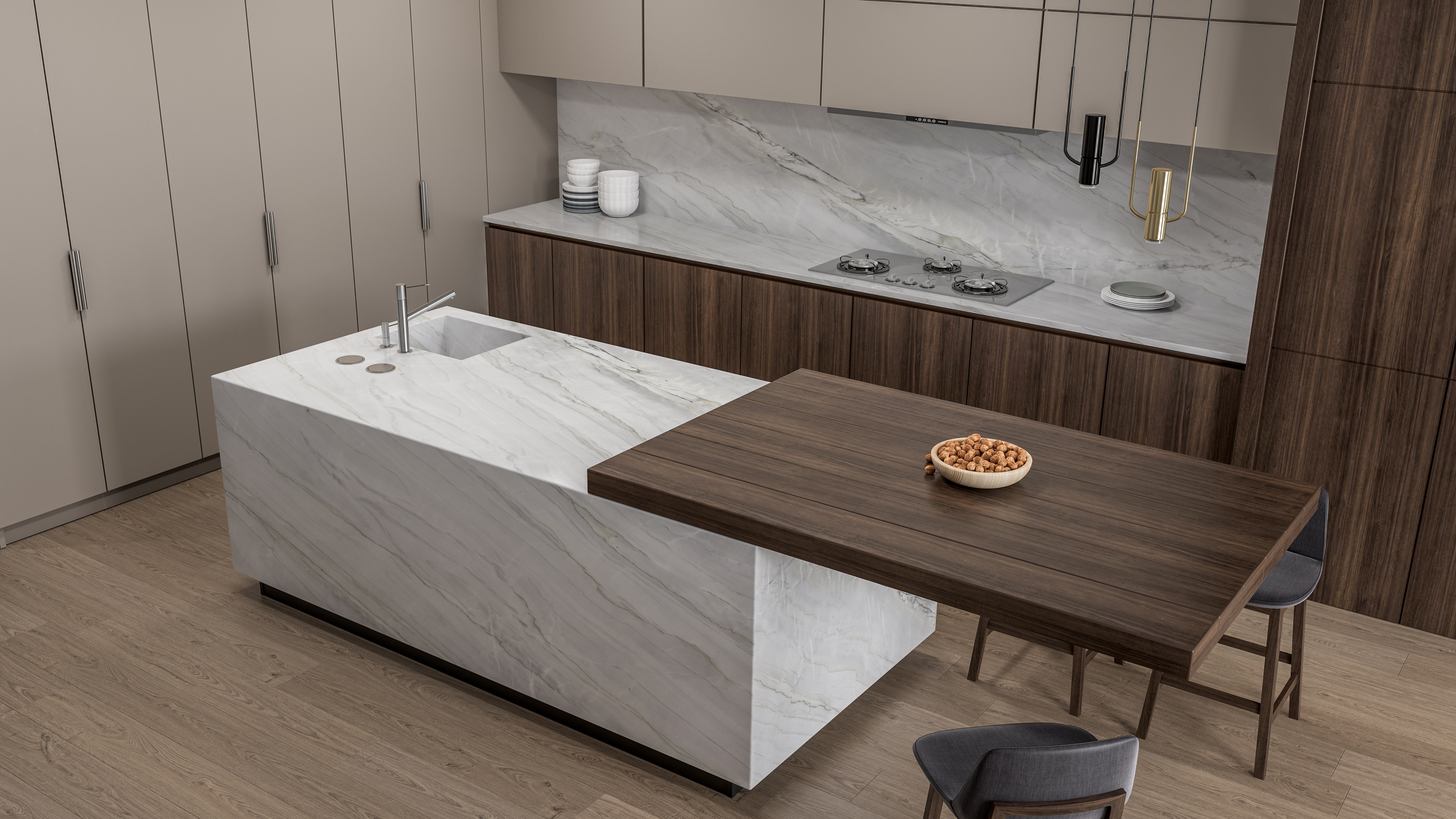 Dumont Quartzite Kitchen Countertops