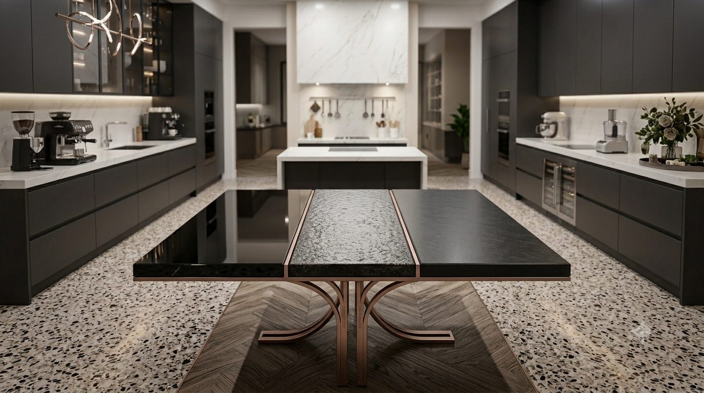 Honed, Polished & Leathered Countertop Finishes: Complete Guide