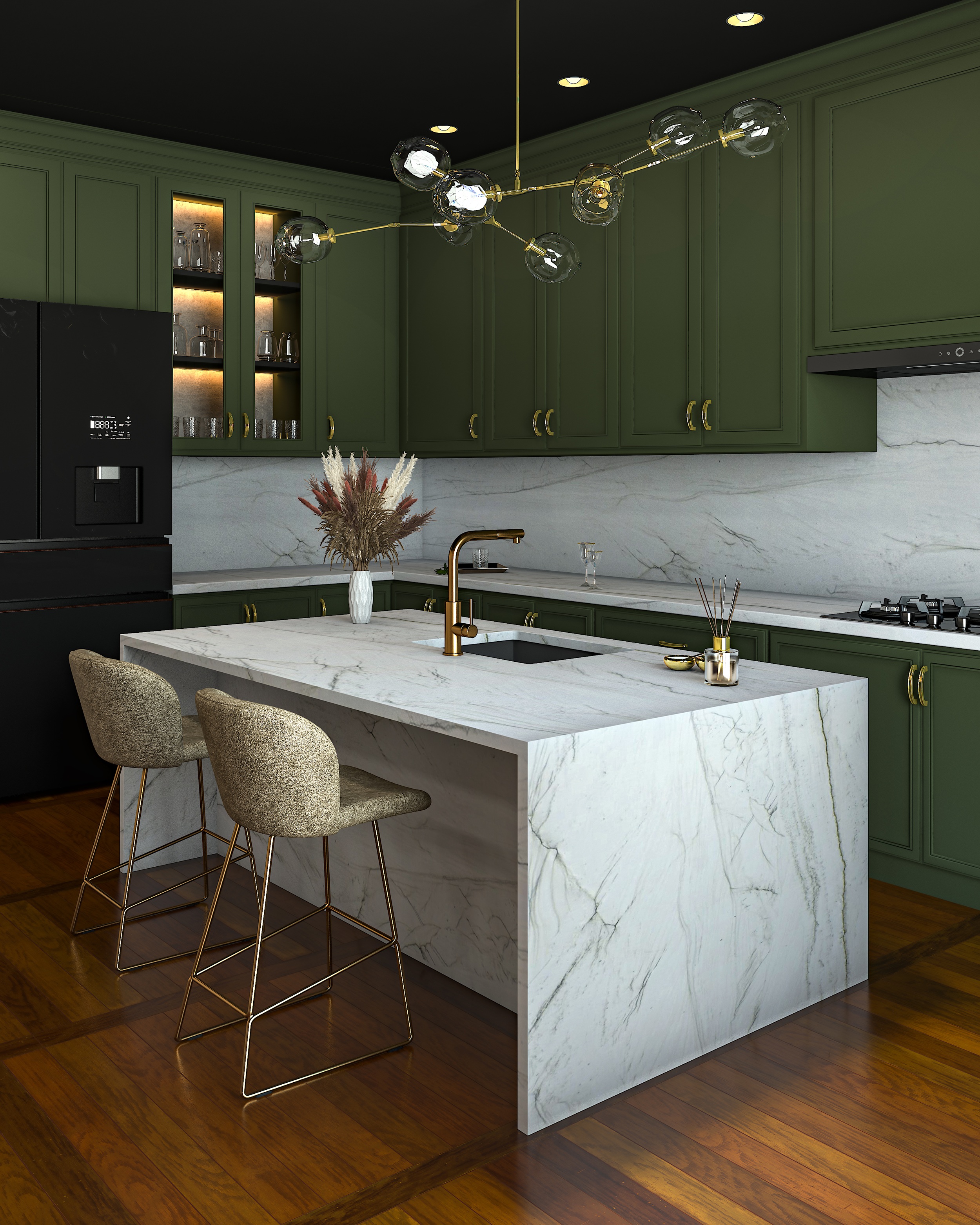 Luce Di Luna | Quartzite | Kitchen