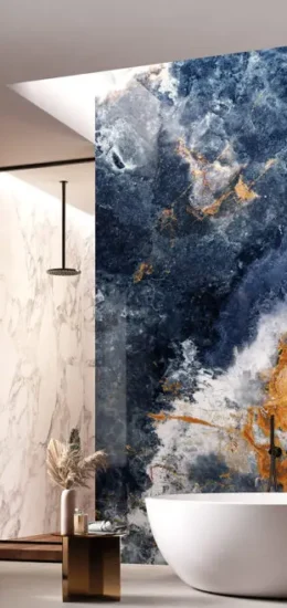 Full Height Backsplash Trends in Stone for 2025