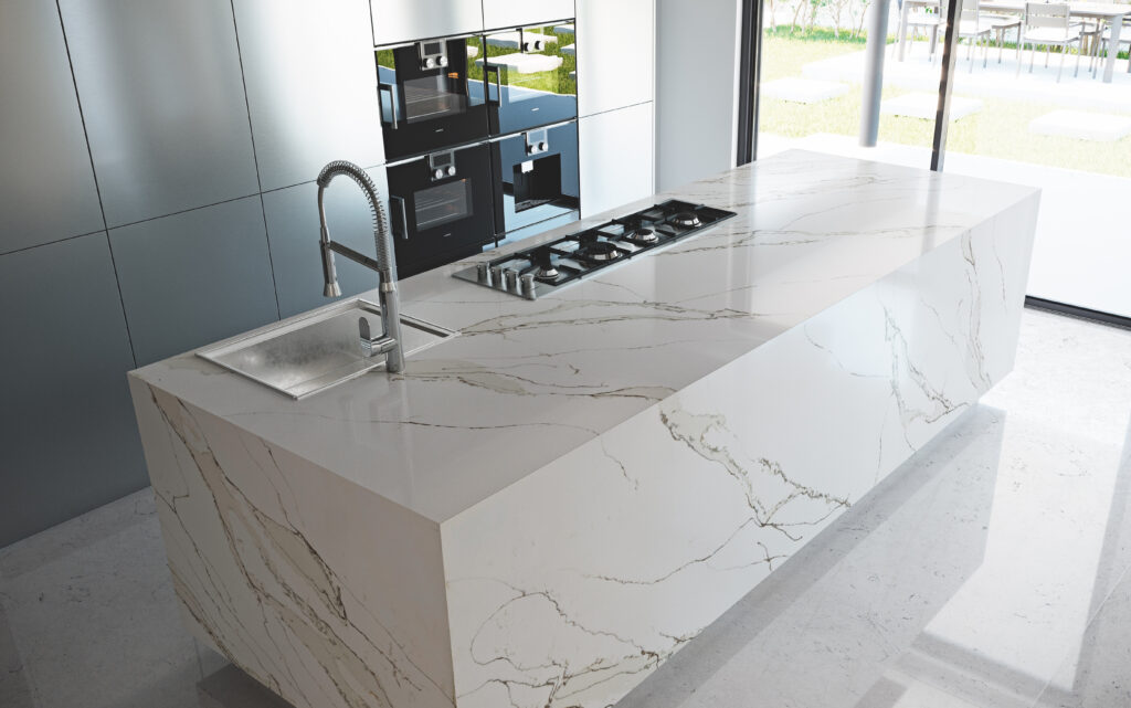 Unique Calacatta Gold marble