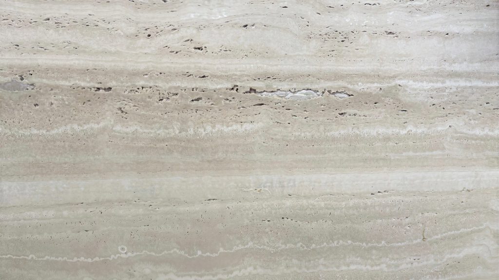 Roman Linear Travertine closeup