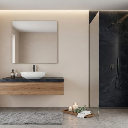 Saratoga Black slab