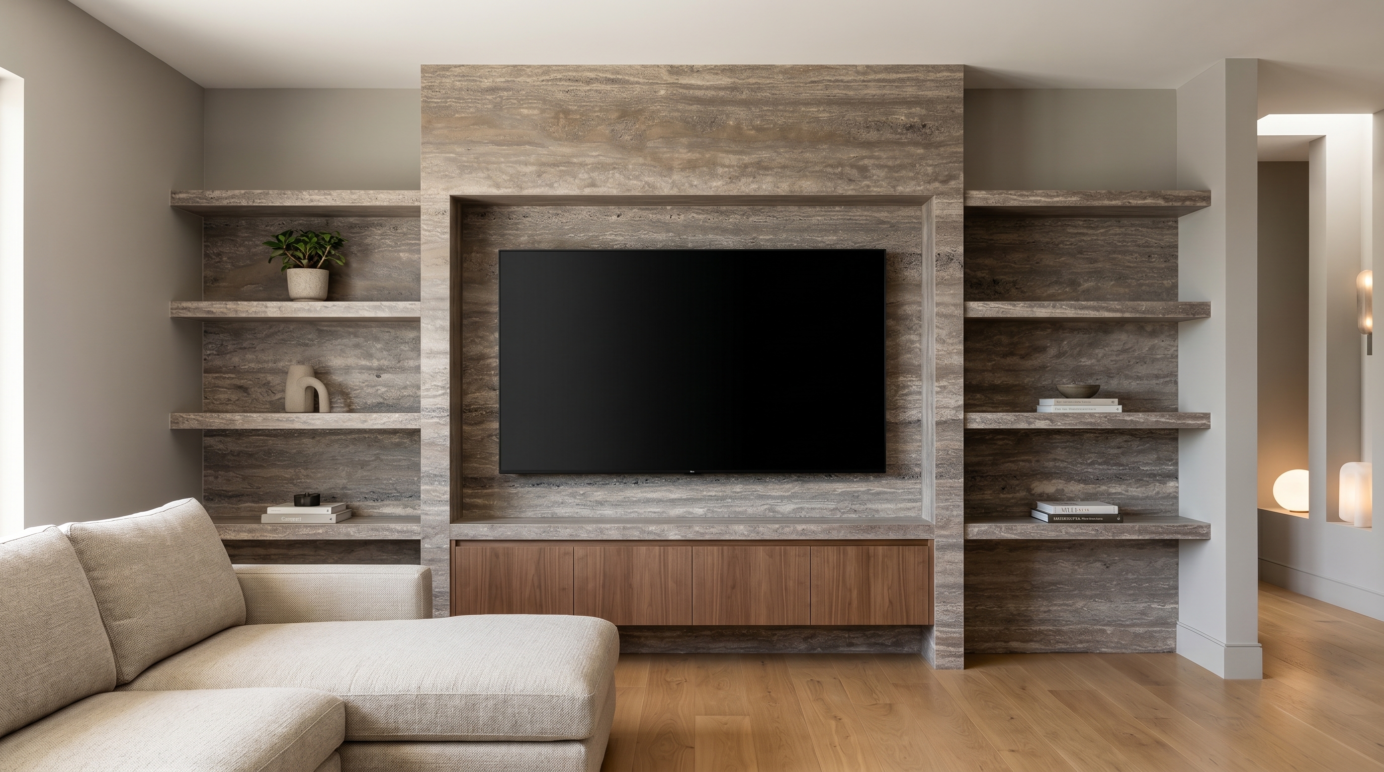 Titanium Travertine