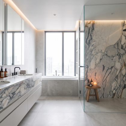 Calacatta Picasso slab