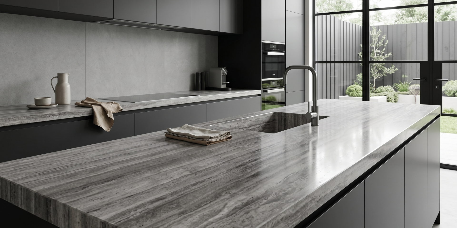 Silver Travertine