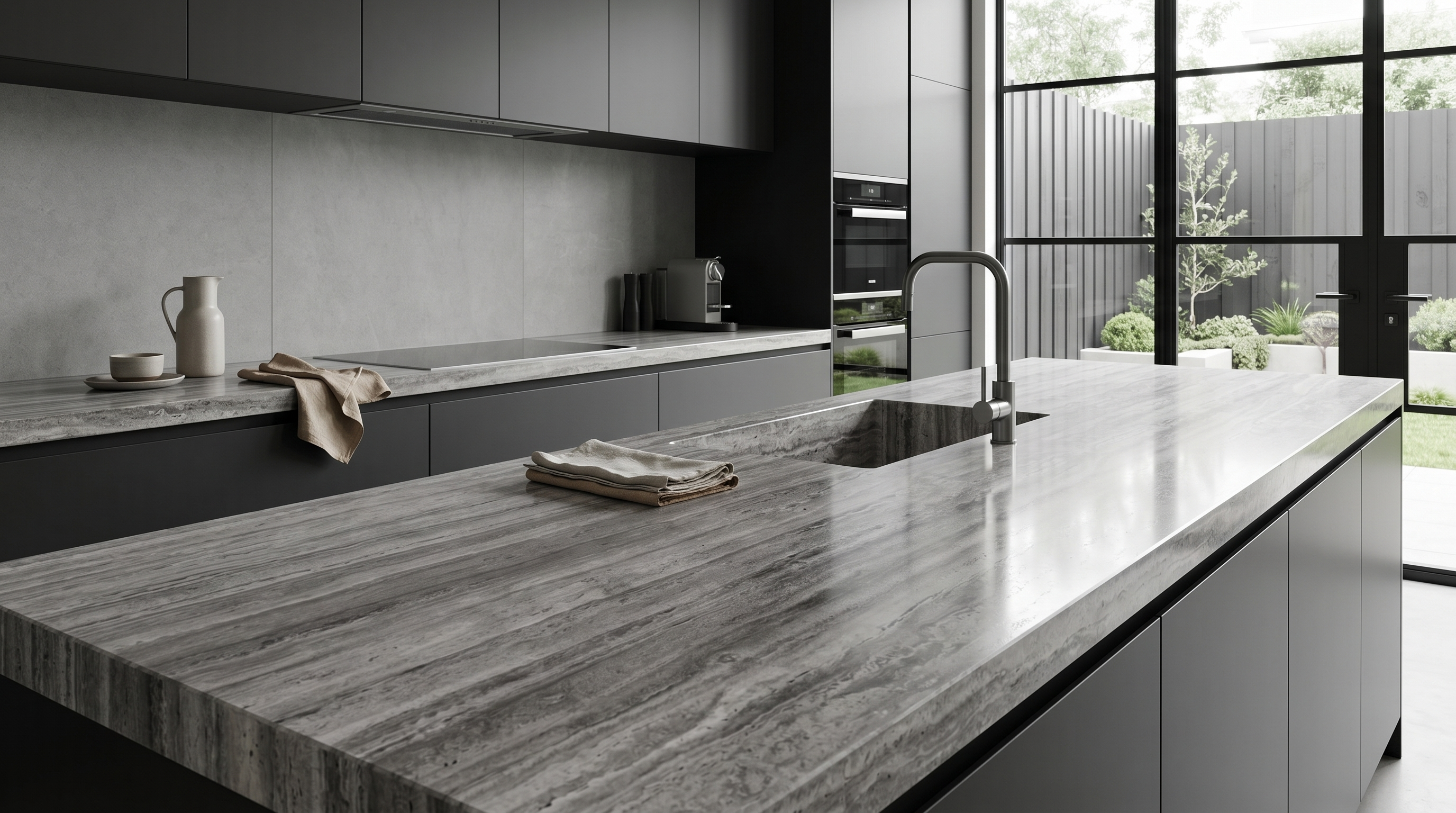 Silver Travertine