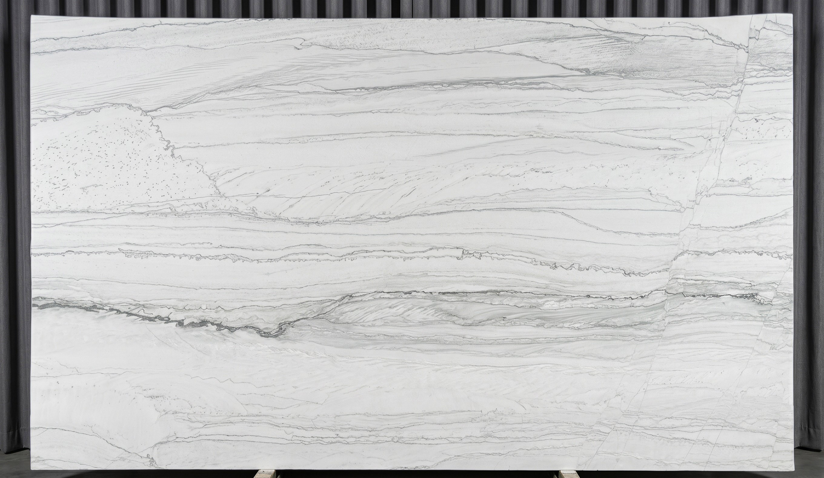 Statuario Quartzite slab