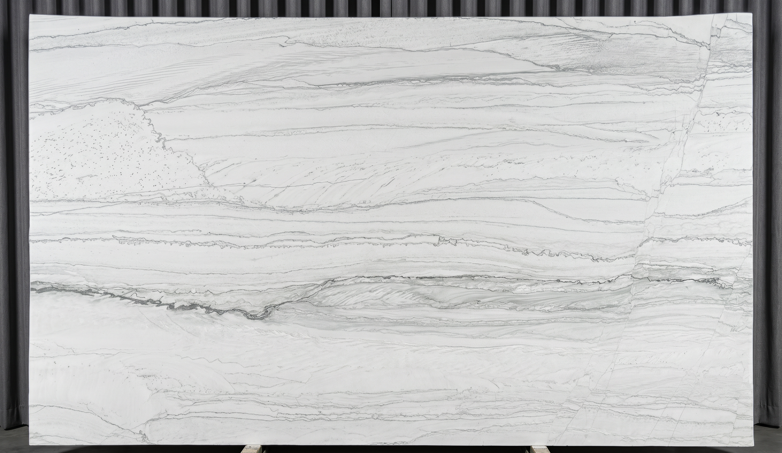 Statuario Quartzite slab