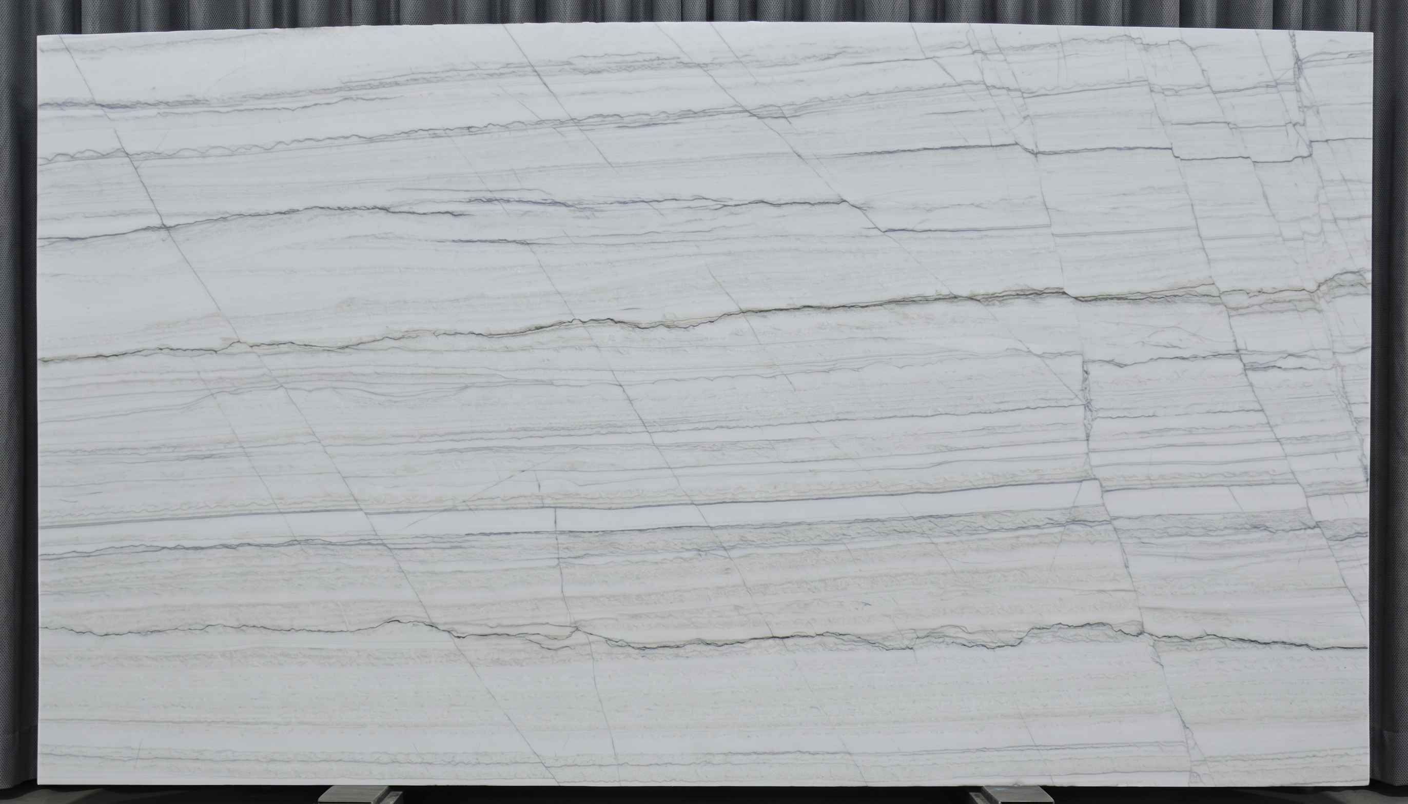 White Macaubas slab