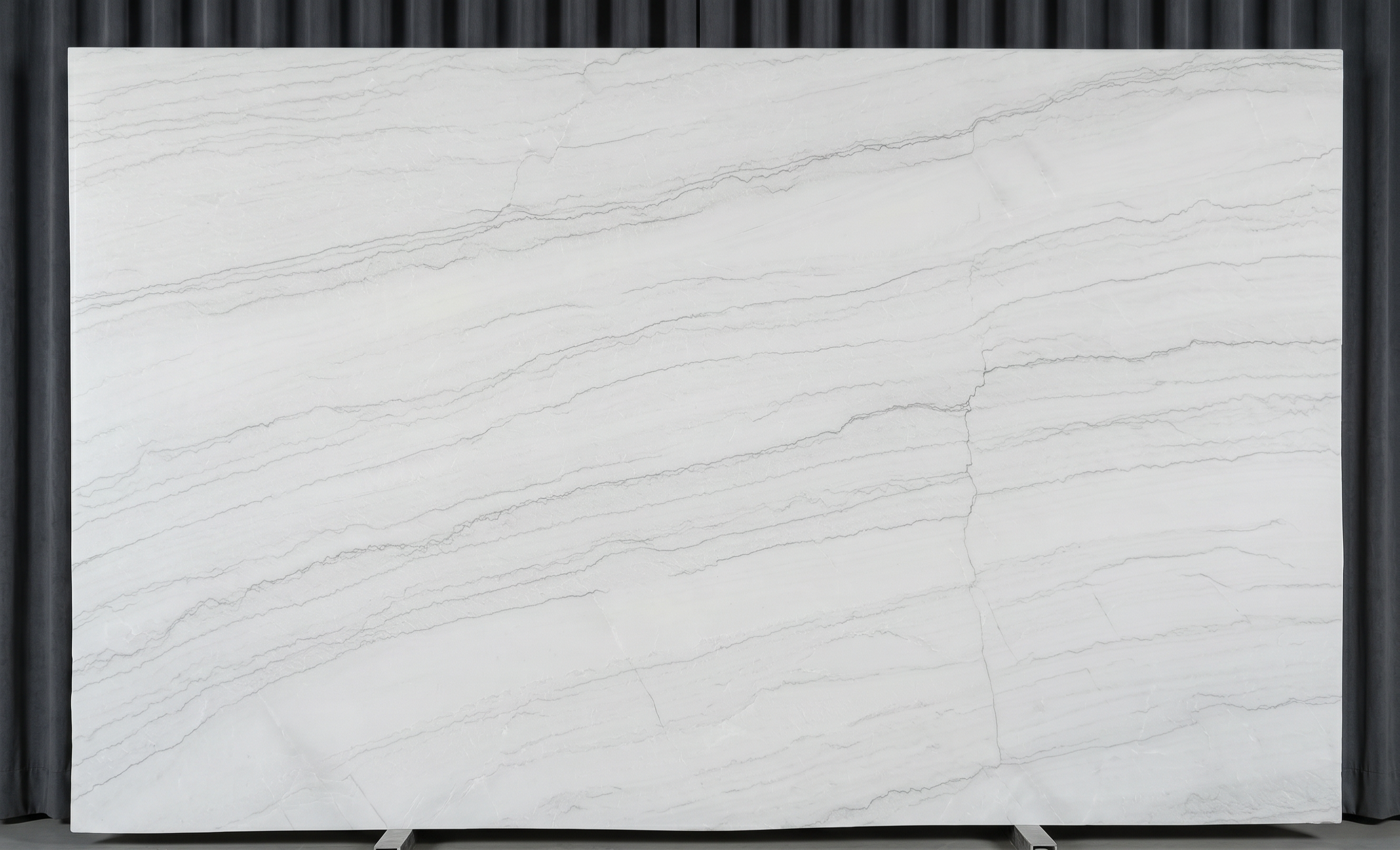 White Santorini slab