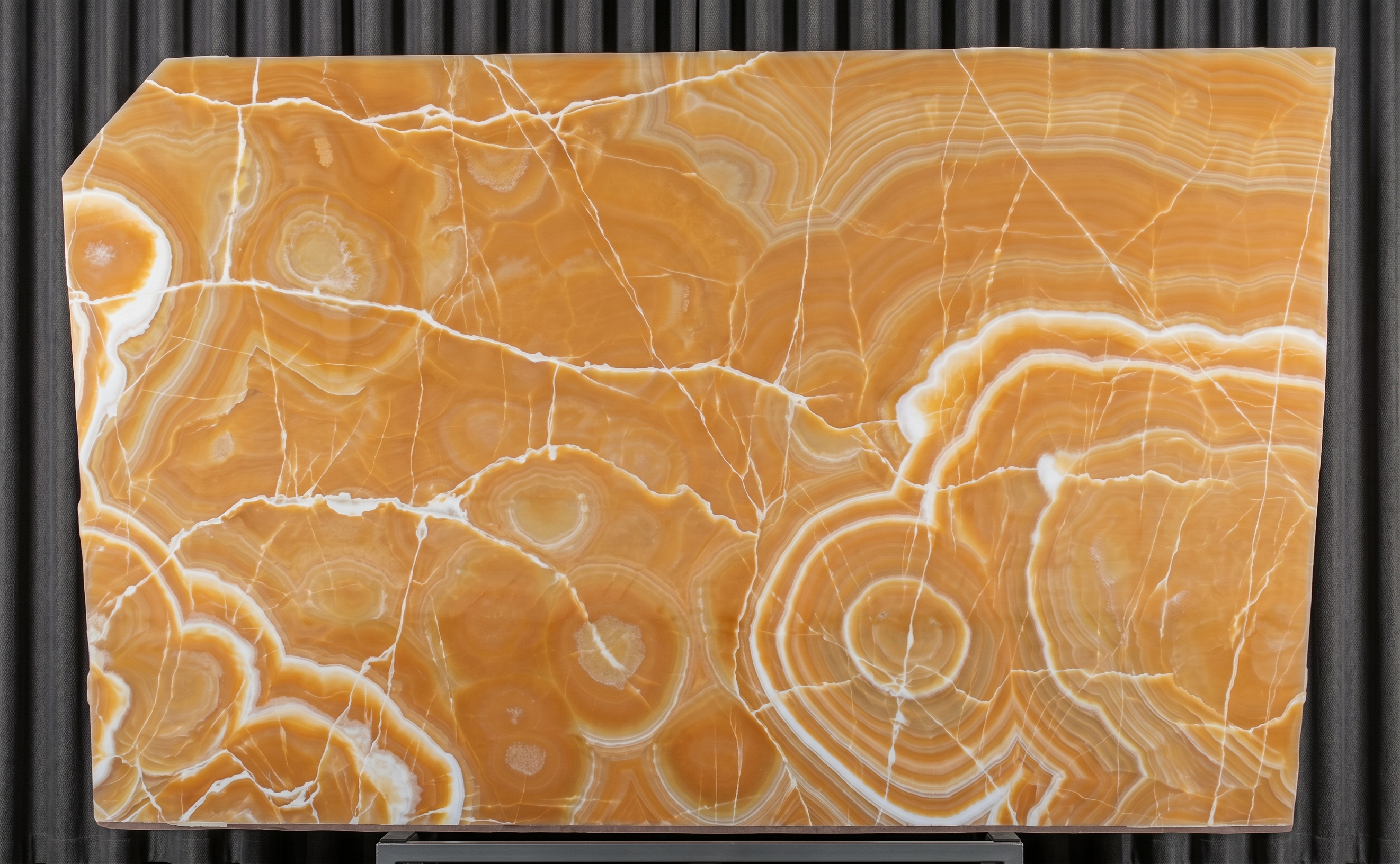 Arancio Onyx slab